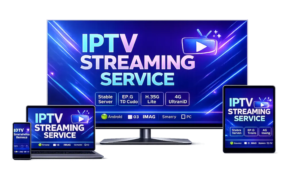 IPTV Streaming Service Interface